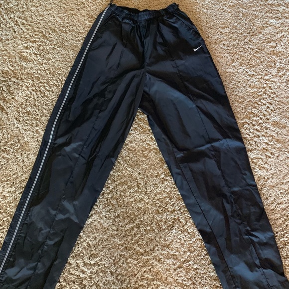 nike warm up pants with zippers